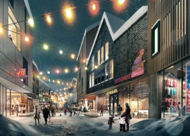 White Arkitekter, Kiruna 4-Ever plan, Kiruna, Sweden, architecture, urban planning, city masterplan, Kiruna relocation, iron ore mining, Venice Architecture Biennale, Henning Larsen Architects