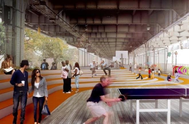 green design, eco design, sustainable design, storm protection Manhattan, Mayor deblasio, BIG architects, BIG u
