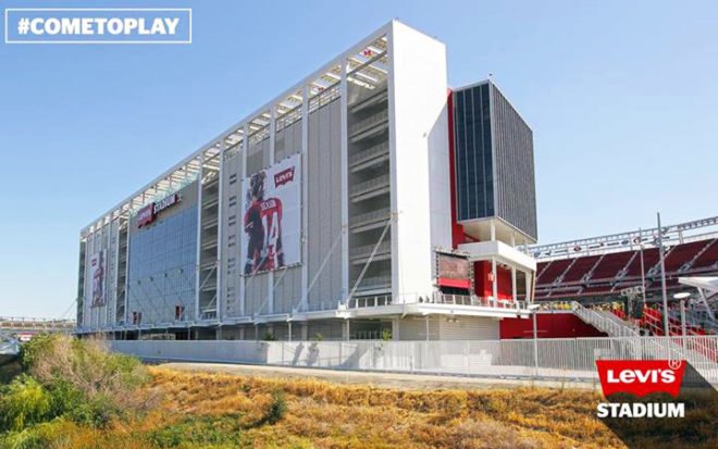 Levi's Stadium, San Francisco 49ers, football, stadium, LEED certification, LEED Gold certification, solar power, Santa Clara, San Francisco, Bay Area, California, Super Bowl, 49ers, green architecture, sustainable architecture, leed gold, green building, sustainable building, leed football stadium,