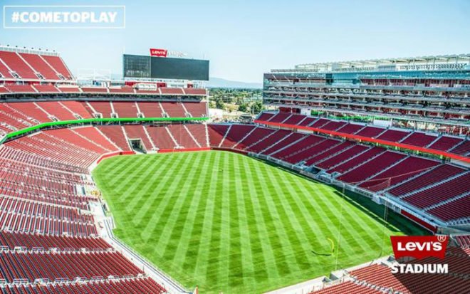 Levi's Stadium, San Francisco 49ers, football, stadium, LEED certification, LEED Gold certification, solar power, Santa Clara, San Francisco, Bay Area, California, Super Bowl, 49ers, green architecture, sustainable architecture, leed gold, green building, sustainable building, leed football stadium,