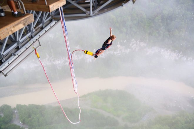 Sochi bungee bridge, J Hackett Sochi skypark, sochi skypark, bungee bridges, Sochi National Park, extreme sports architecture, extreme architecture, russia bridges, world's longest pedestrian bridge, bridge design, suspension bridge