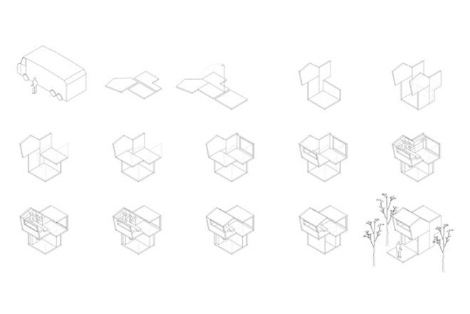 Allergutendinge, tiny wooden shelter, Soul Box, prefab home, living in isolation, living in nature,