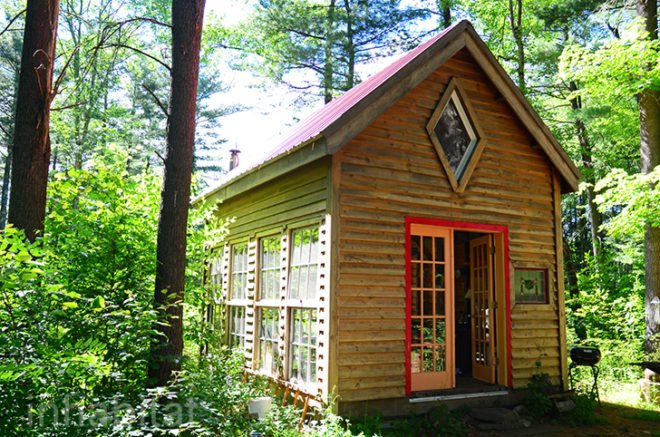 Awakening Garden, Blissful Bedrooms, tiny houses, cabins, nature retreat, Palenville, New York retreat, New York Getaway, Catskills Mountains, repurposed materials, recycled materials, green design, sustainable design, eco-design, Thoreau, outdoor shower, nature trail, teepee, forest retreat, forest getaway, new york weekend getaway, where to get out of New York, camping outside new york, cabins
