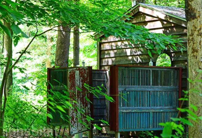 Awakening Garden, Blissful Bedrooms, tiny houses, cabins, nature retreat, Palenville, New York retreat, New York Getaway, Catskills Mountains, repurposed materials, recycled materials, green design, sustainable design, eco-design, Thoreau, outdoor shower, nature trail, teepee, forest retreat, forest getaway, new york weekend getaway, where to get out of New York, camping outside new york, cabins