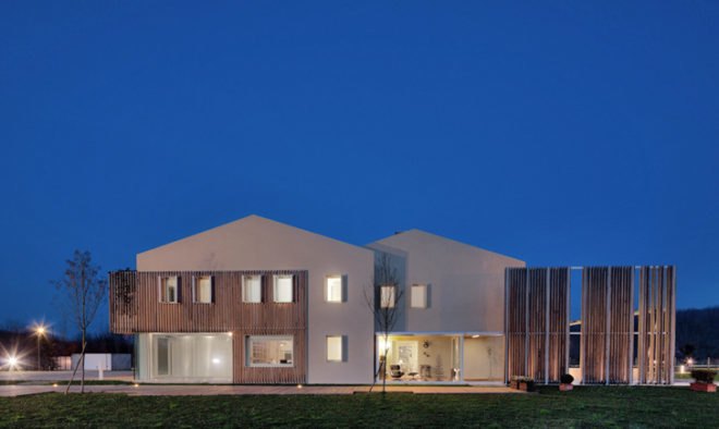 BioCasa_82, BioCasa_82 Welldom, Welldom house, recyclable building materials, locally sourced materials, energy-efficient homes, treviso eco-house, italian archiects, rainwater harvesting, LEED Platinum, LEED certificate, solar panels, solar power, low carbon footprint home