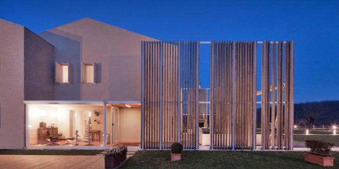 BioCasa_82, BioCasa_82 Welldom, Welldom house, recyclable building materials, locally sourced materials, energy-efficient homes, treviso eco-house, italian archiects, rainwater harvesting, LEED Platinum, LEED certificate, solar panels, solar power, low carbon footprint home