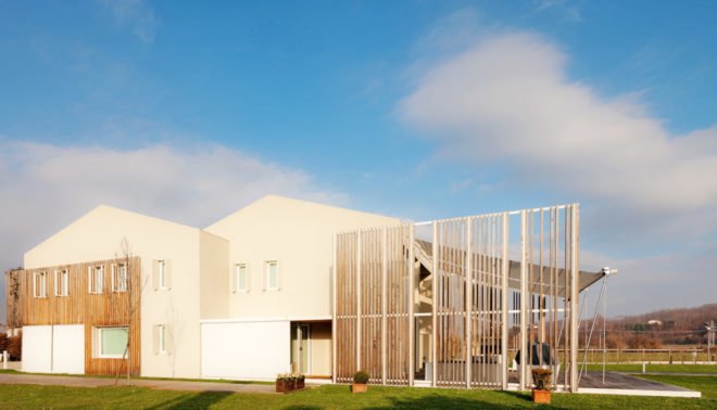 BioCasa_82, BioCasa_82 Welldom, Welldom house, recyclable building materials, locally sourced materials, energy-efficient homes, treviso eco-house, italian archiects, rainwater harvesting, LEED Platinum, LEED certificate, solar panels, solar power, low carbon footprint home