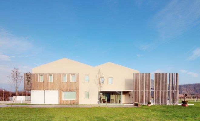 BioCasa_82, BioCasa_82 Welldom, Welldom house, recyclable building materials, locally sourced materials, energy-efficient homes, treviso eco-house, italian archiects, rainwater harvesting, LEED Platinum, LEED certificate, solar panels, solar power, low carbon footprint home