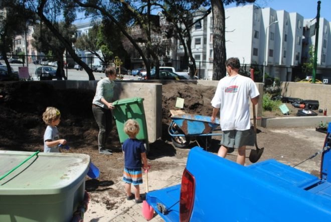 urban, garden, community, san francisco, public space, green, eco, plants,