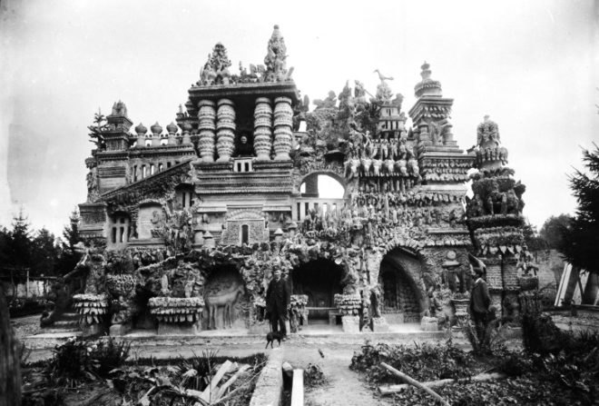 Palais Ideal, Facteur Cheval, Postman Cheval, Hauterives, Drôme, France, stone buildings, folly, handmade buildings, French postman builds palace out of pebbles, the Ideal Palace, Ferdinand Cheval, baroque, concrete, Outsider Art, naive art, Outsider Architecture