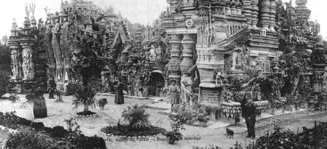 Palais Ideal, Facteur Cheval, Postman Cheval, Hauterives, Drôme, France, stone buildings, folly, handmade buildings, French postman builds palace out of pebbles, the Ideal Palace, Ferdinand Cheval, baroque, concrete, Outsider Art, naive art, Outsider Architecture