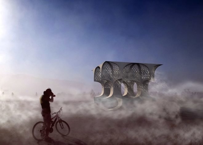 josh haywood, hayam sun temple, black rock desert, burning man, burning man 2014, burning man festival, moorish architecture, filigree design, burning man art grant, temporary pavilion, filigree facade, islamic architecture, islamic geometry, sun-inspired architecture, burning man architecture