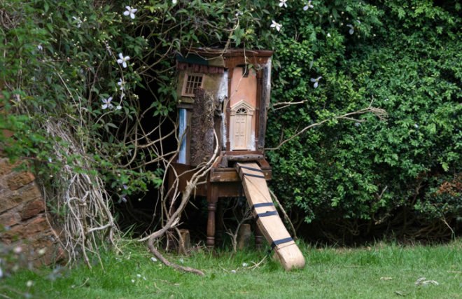 green design, eco design, sustainable design, Hilary Jack, Packwood Mansion, upcycled furniture, upcycled art