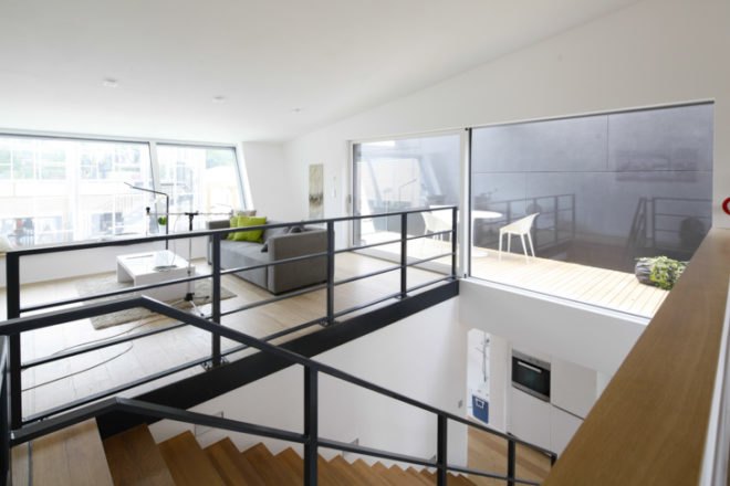 Solar Decathlon, Europe, Germany, solar energy, OnTop, University of Applied Sciences Frankfurt am Main, students, competition, social housing, urban infill, solar, modern, housing
