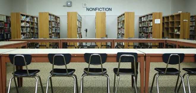 Green Dot Public Schools, No Right Brain Left Behind, Locke Jet Space, green renovation, sustainable design, green design, renovated library, green library, green interiors, sustainable interiors, green education, environmental initiatives