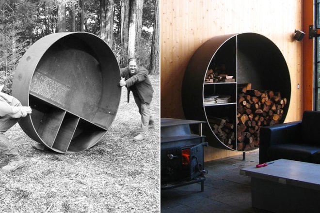 Lundberg Design, Woodland Cabin, Sonoma Coast, Breuer Cabin, reclaimed materials, reclaimed wood,