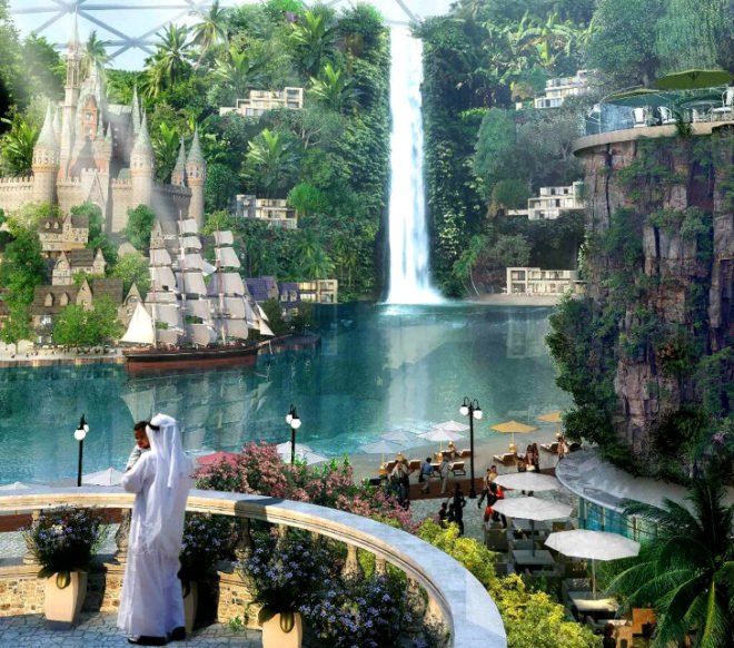 Dubai, Mall of the World, United Arab Emirates, UAE, shopping mall, world's largest, world's largest shopping mall, mega development, world's largest indoor theme park, Dubai Holdings, World Expo 2020, medical tourism, unsustainable development,world's largest pedestrian city, dubious Dubai