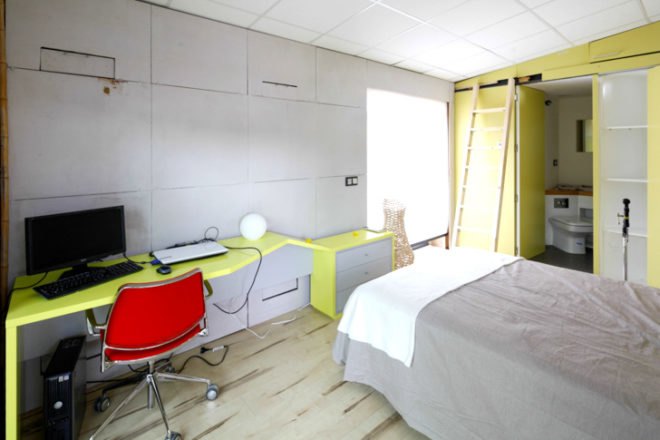 Solar Decathlon Europe 2014, Plateau Team, Spain, retrofit, zero energy housing, housing estate, wooden structures, solar power, Universidad de Alcalá de Henares, Universidad de Castilla-La Mancha, urban redevelopment, urban regeneration, high-rise living, apartment blocks, apartments,