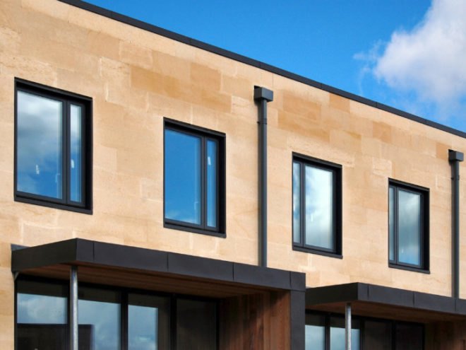 Ralph Allen Yard, Hewitt Studios, bath, uk, carbon zero development, eco housing, green roof, solar powered