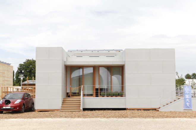 chiba university, renai house, solar decathlon, solar decathlon europe, solar decathlon europe 2014, 2014 solar decathlon, urban seeds, tohoku oki earthquake, rikuzentakata, prefab, solar powered home, post-disaster architecture, post-disaster city, post-disaster, sustainable cities