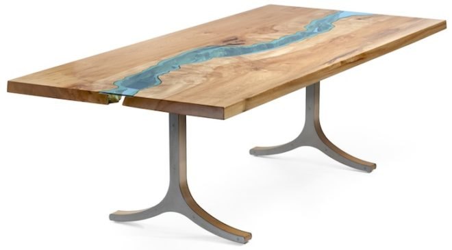 greg klassen, reclaimed wood, reclaimed materials, wood tables, reclaimed wood tables, nooksack river, green furniture, hand cut glass, sustainably sourced wood, salvaged wood, handmade tables, sustainable furniture, glass inlay, river shaped glass, river tables, river collection tables,