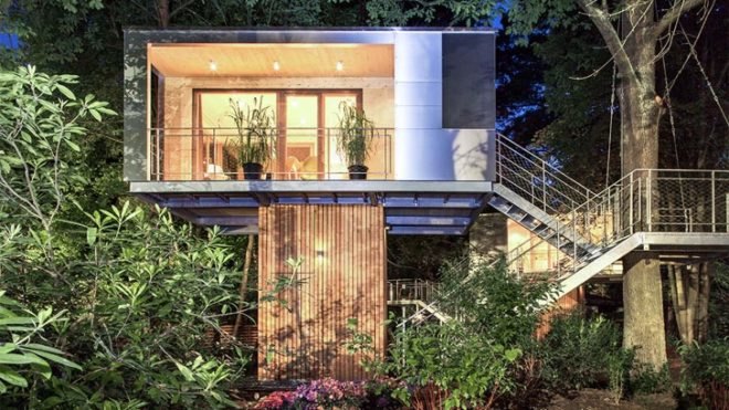 urban treehouse, berlin tree houses, berlin green architecture, wooden construction berlin, berlin architecture, berlin green architecture, german green architecture