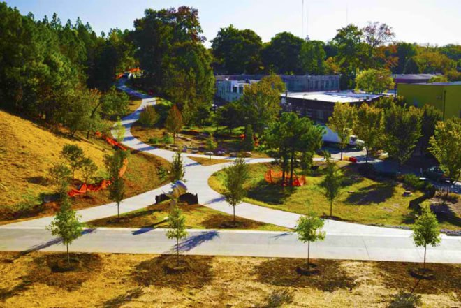 Atlanta Beltline, alternative transportation, urban planning, light rail, rail to trail, emerald necklace, mixed use corridor, urban revitalization