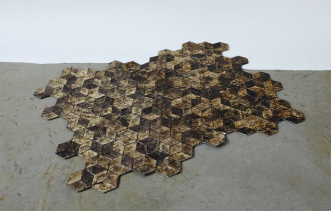 Marlène Huissoud, silkworm cocoons, beehive resin, propolis, sericin, glass blowing, organic furniture, natural by-products, biodegradable materials, sustainable materials, furniture design, rubber trees