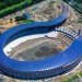 sustainable design, green design, toyo ito, solar powered stadium, alternative energy, solar panels, energy efficient, green building, sustainable architecture