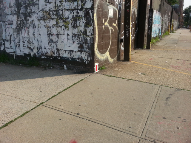tiny apartments, tiny door, tiny red door, tiny door williamsburg, williamsburg, brooklyn, Cynthia von Buhler, Speakeasy Dollhouse project, federal style, miniature door