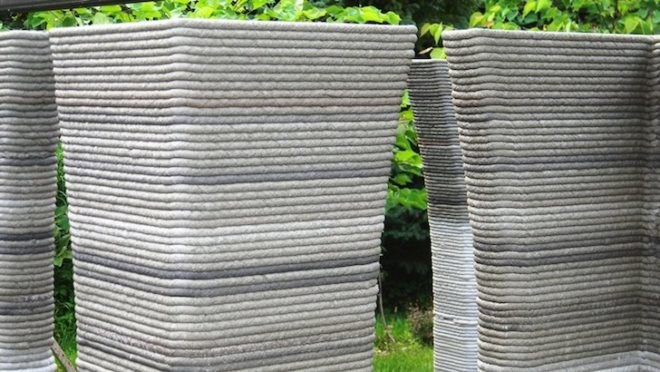 andrey rudenko, 3d printing, 3d printed architecture, 3d printed castle, concrete castle, 3d printed castle, 3d printer, cement, cement layers, rebar,