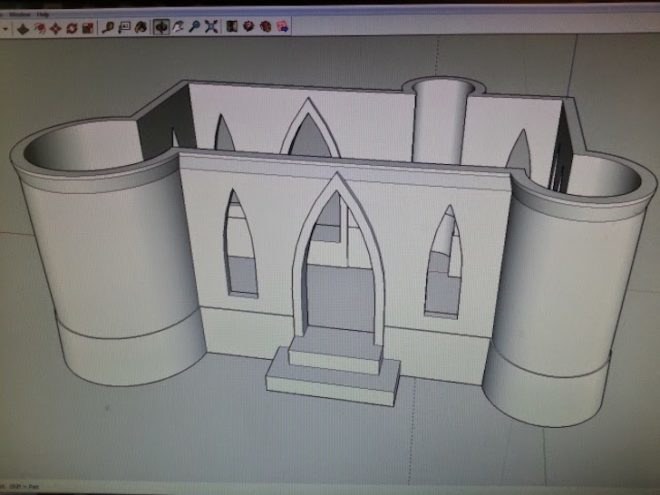 andrey rudenko, 3d printing, 3d printed architecture, 3d printed castle, concrete castle, 3d printed castle, 3d printer, cement, cement layers, rebar,
