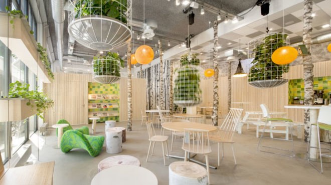 green design, eco design, sustainable design, CUBE Architects, t'Park, indoor park, green space Amsterdam, public plaza Amsterdam