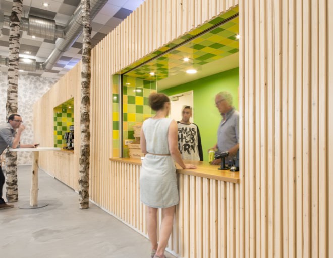 green design, eco design, sustainable design, CUBE Architects, t'Park, indoor park, green space Amsterdam, public plaza Amsterdam