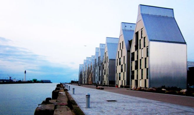 Agence Nicolas Michelin & Associés, The Grand Large District, Dunkirk France, Grand Large District France, Neptune Project, rainwater management, renewable energy, sustainable community development, france sustainable architecture