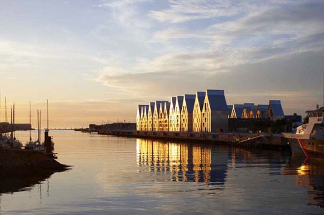 Agence Nicolas Michelin & Associés, The Grand Large District, Dunkirk France, Grand Large District France, Neptune Project, rainwater management, renewable energy, sustainable community development, france sustainable architecture