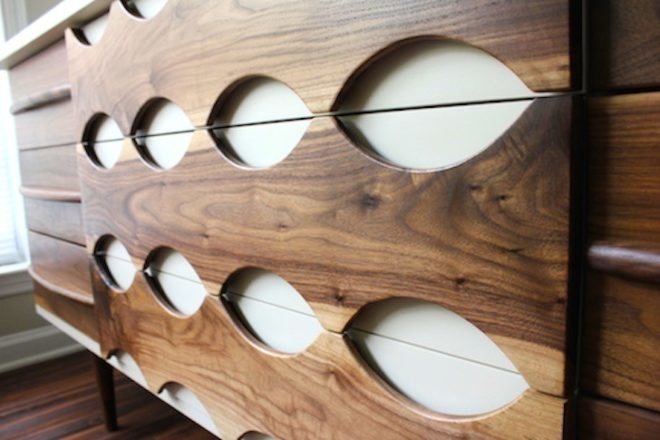 reader submitted content, birch ply shell, ellipse, revitalized artistry, wooden furniture, wood furniture, christopher lloyd white