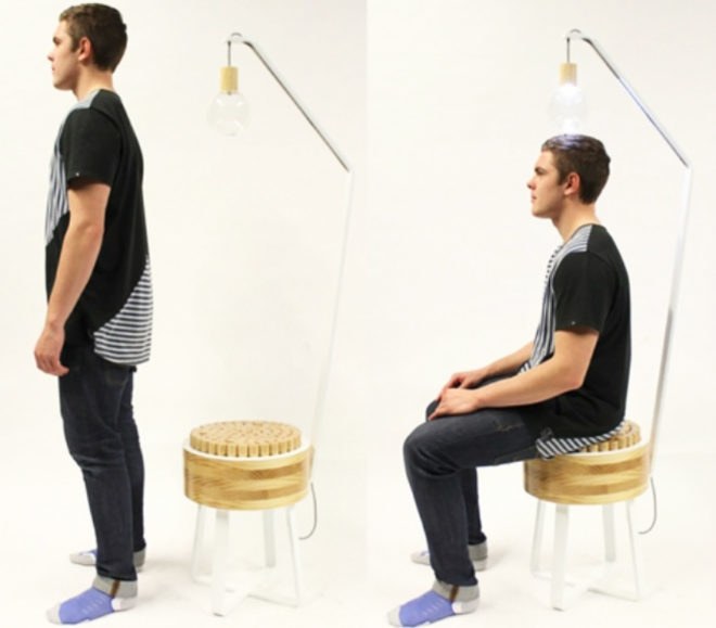 Holly Bradshaw-Clegg, Pascal Stool, New Zealand industrial designer, Computer Numerically Controlled (CNC) technology , ergonomic design, pine wood furniture, furniture design, New Zealand Best Awards 2014,