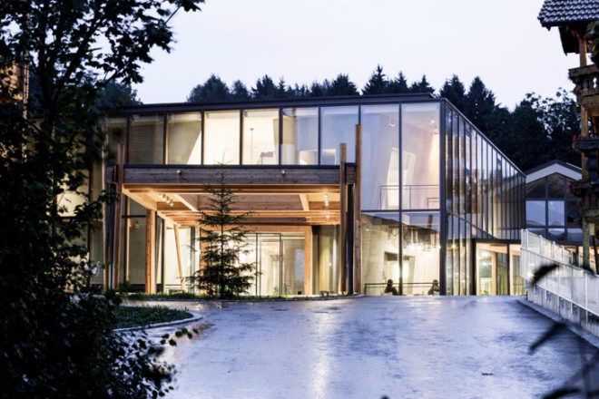kitschy decor, Bavarian forest, German architecture, Studio NOA, hotel Ulrichshof, bio-hotel, bio-resort, kids hotel, spa hotel, bio resort Germany, Bavaria architecture, green architecture