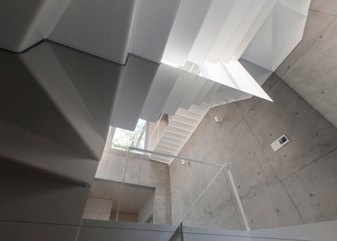 House-K Tokyo, interior gardens, residential architecture Tokyo, Japanese architects, K2YT architecture, Japanese architecture, natural light, exposed concrete house