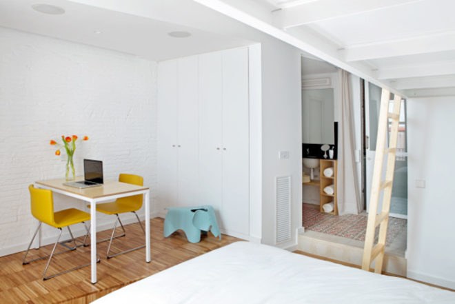 green design, eco design, sustainable design, Miel Arquitectos, Studio P10, tiny living, Barcelona Apartment