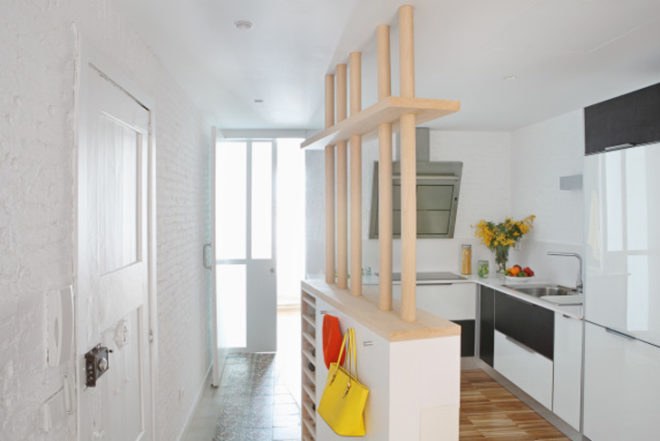 green design, eco design, sustainable design, Miel Arquitectos, Studio P10, tiny living, Barcelona Apartment