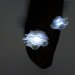 Great mushrooming, Yukio Takano, led lights, green lamps, reclaimed wood, reclaimed wood lamps, mushroom lamps, mushrooms, LED, low-energy lighting, sustainable design, sustainable lighting, energy-efficient lighting