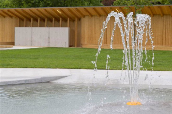 Naturbad Riehen, Herzog & de Meuron, switzerland, natural swimming pool, riehen, chlorine-free swimming pool, swimming pool