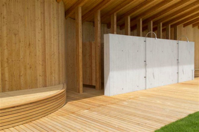 Naturbad Riehen, Herzog & de Meuron, switzerland, natural swimming pool, riehen, chlorine-free swimming pool, swimming pool