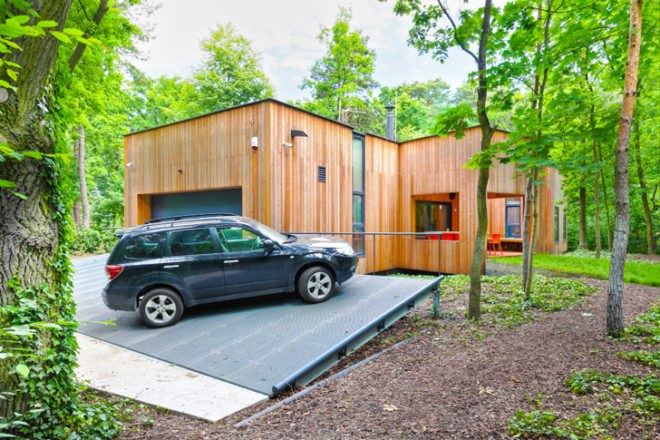 Podkowa House Warsaw, Polish architects, centrala architects, Voronoi architecture, Voronoi house, vacation home design, wooden house, Voronoi diagram