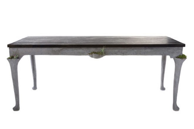 Opiary, opiary, furniture, terraformed furniture, plant furniture, plants, ferrocement, green cement, outdoor furniture, indoor furniture, indoor plants, green furniture, NY Now