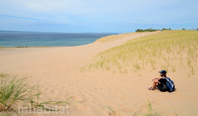 sleeping bear dunes, national park service, eco-tourism, eco-travel, eco pimp this van, tafline laylin, hiking, wilderness, sleeping bear dunes national lakeshore, travel tips, on the green road, camping, recreation