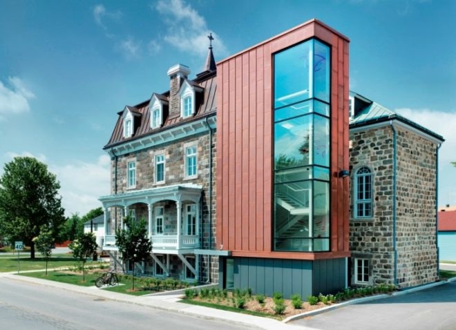Affleck de la Riva, Saint Roch-de-l’Achigan City Hall, Montreal, architecture, restored heritage building, historic building restoration