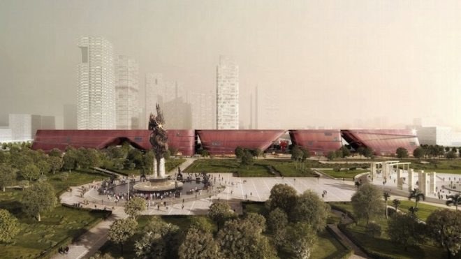 mecanoo, shenzhen, cultural center, longgang district, Longcheng Park, Shenzhen cultural center, public space, Longcheng Plaza,